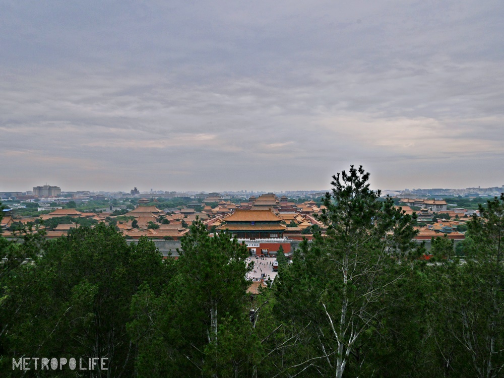 The Forbidden City from above